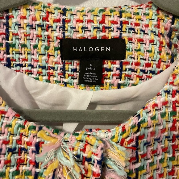 Halogen Women's Multicolor Tweed Blazer - Picture 6 of 6